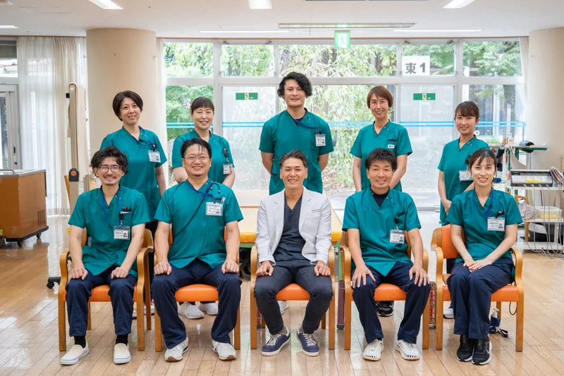 施設長とリハビリ専門職のチーム